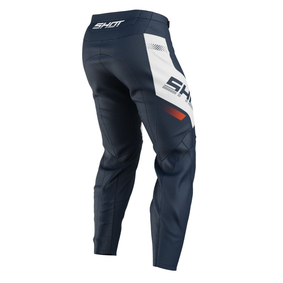 Shot Draw Kid's Struck Pants - Blue/Orange