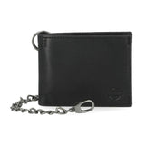 Harley-Davidson Unisex Smooth Leather Bar & Shield Billfold Wallet - Black