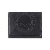 Harley-Davidson Willie G Snap Trifold Wallet - Black