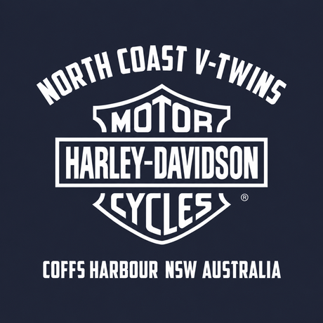 V-Twins x Harley-Davidson Men's Salute T-Shirt - Navy