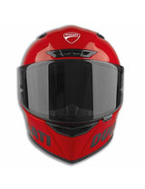 Ducati Logo Full Face Glossy Red Helmet
