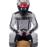 Fasthouse 2025 Elrod Storm Jersey - Fog/Black