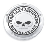 Harley-Davidson Willie G Skull Derby Cover - Chrome