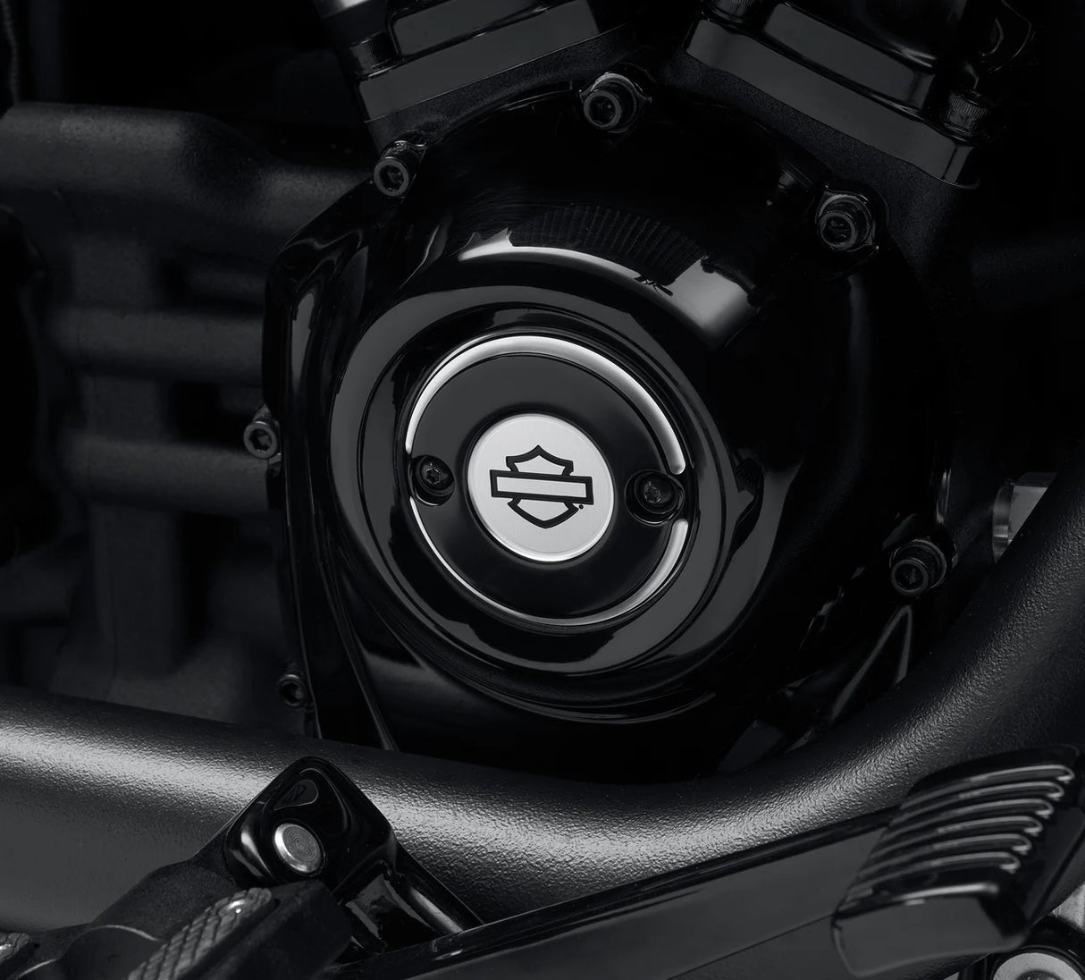 Harley-Davidson Empire Timer Cover - Black Finish