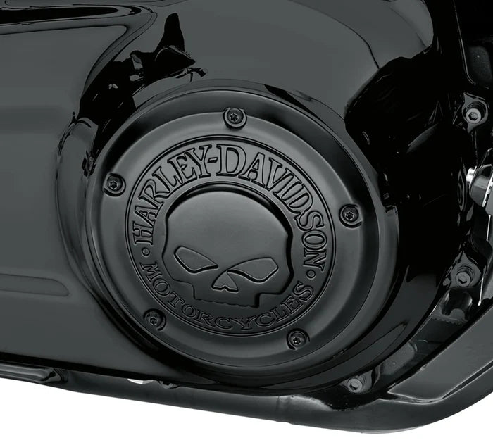 Harley-Davidson Willie G Skull Derby Cover - Black