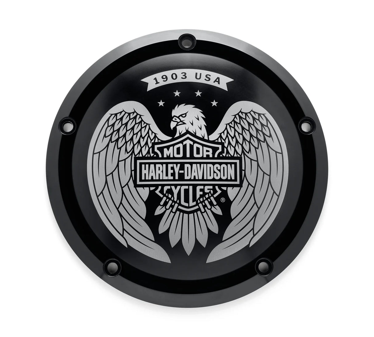 Harley-Davidson Eagle Bar & Shield Derby Cover - Softail