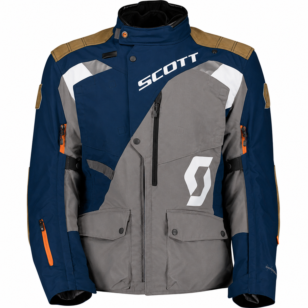 Scott Men's Dryo Jacket Blue/Titanium Grey