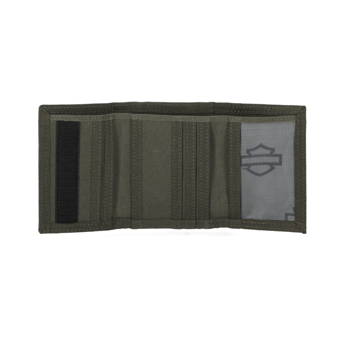 Harley-Davidson Poly Trifold Wallet - Green