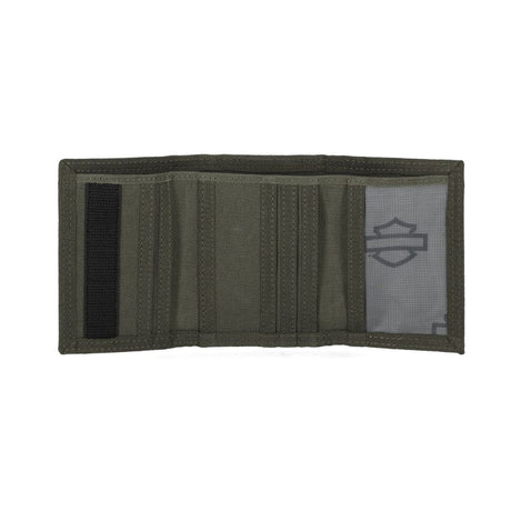 Harley-Davidson Poly Trifold Wallet - Green