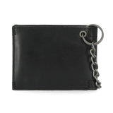 Harley-Davidson Unisex Smooth Leather Bar & Shield Billfold Wallet - Black
