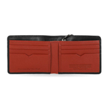 Harley-Davidson Men's Bar & Shield Core Pebble Biker Chain Bi-Fold Wallet - Black