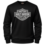 V-Twins x Harley-Davidson White B&S Crew Sweatshirt