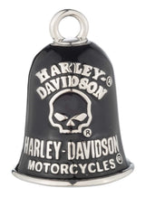 Harley-Davidson Willie G Skull Logo Ride Bell - Black/Silver