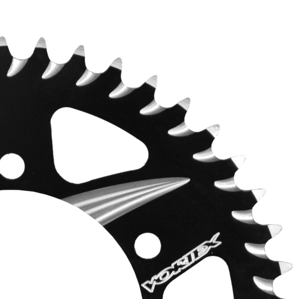 Vortex Alloy Rear Sprocket 520-46T - Ducati - Black
