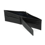 Harley-Davidson Unisex Smooth Leather Bar & Shield Billfold Wallet - Black