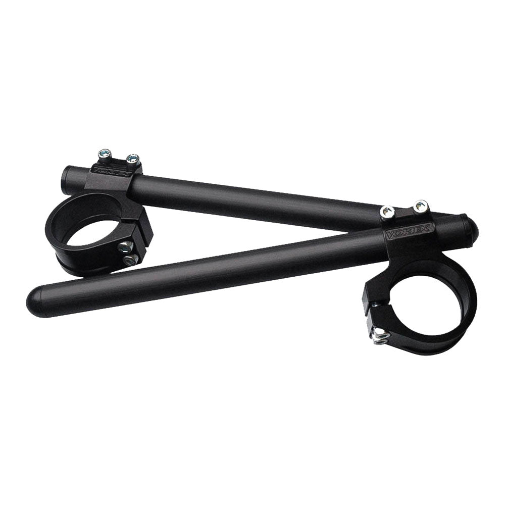 Vortex - Clip on Handlebars 7 Degree : Black 50mm [Pair]