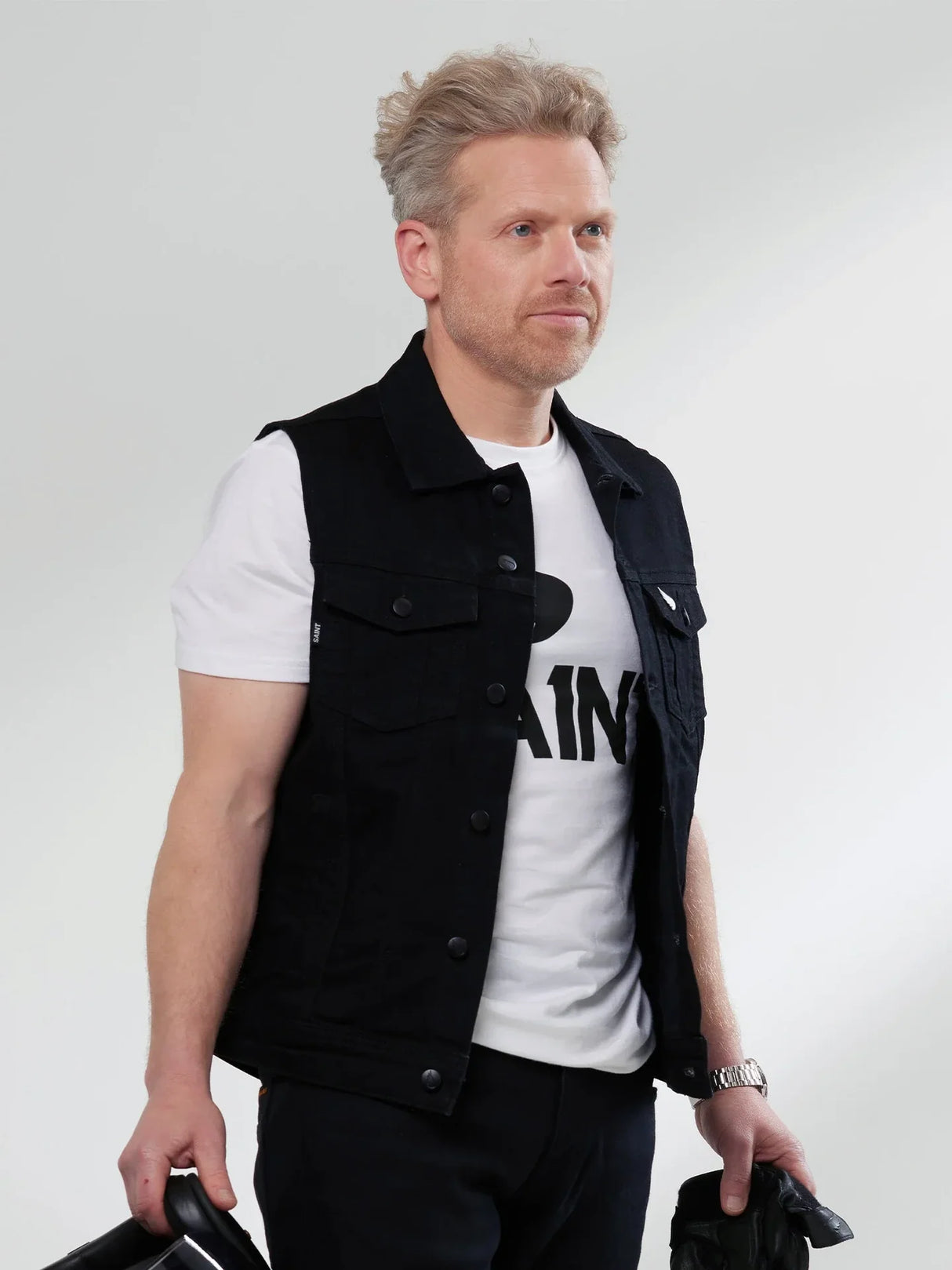 Saint Moto Denim Vest