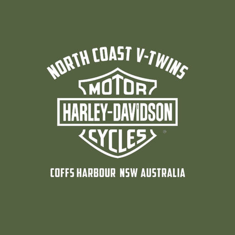 V-Twins x Harley-Davidson Men's Arrival T-Shirt - Green