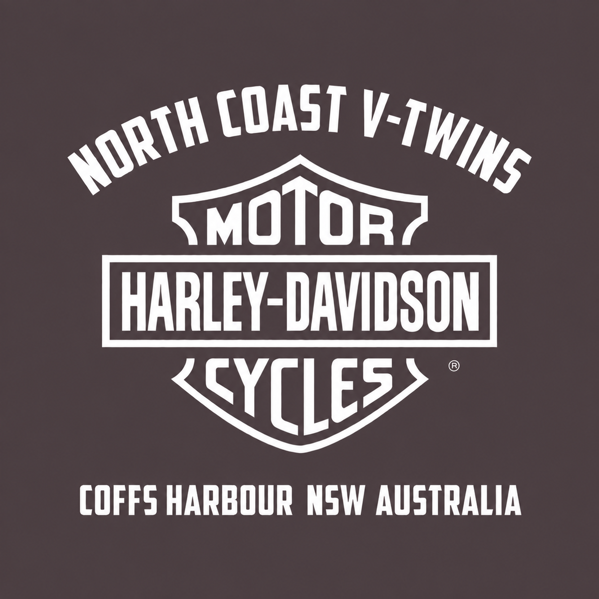 V-Twins x Harley-Davidson Men's Death Star T-Shirt - Tweed