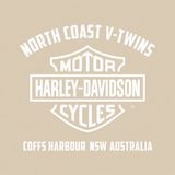V-Twins x Harley-Davidson Men's Whip T-Shirt - Sand