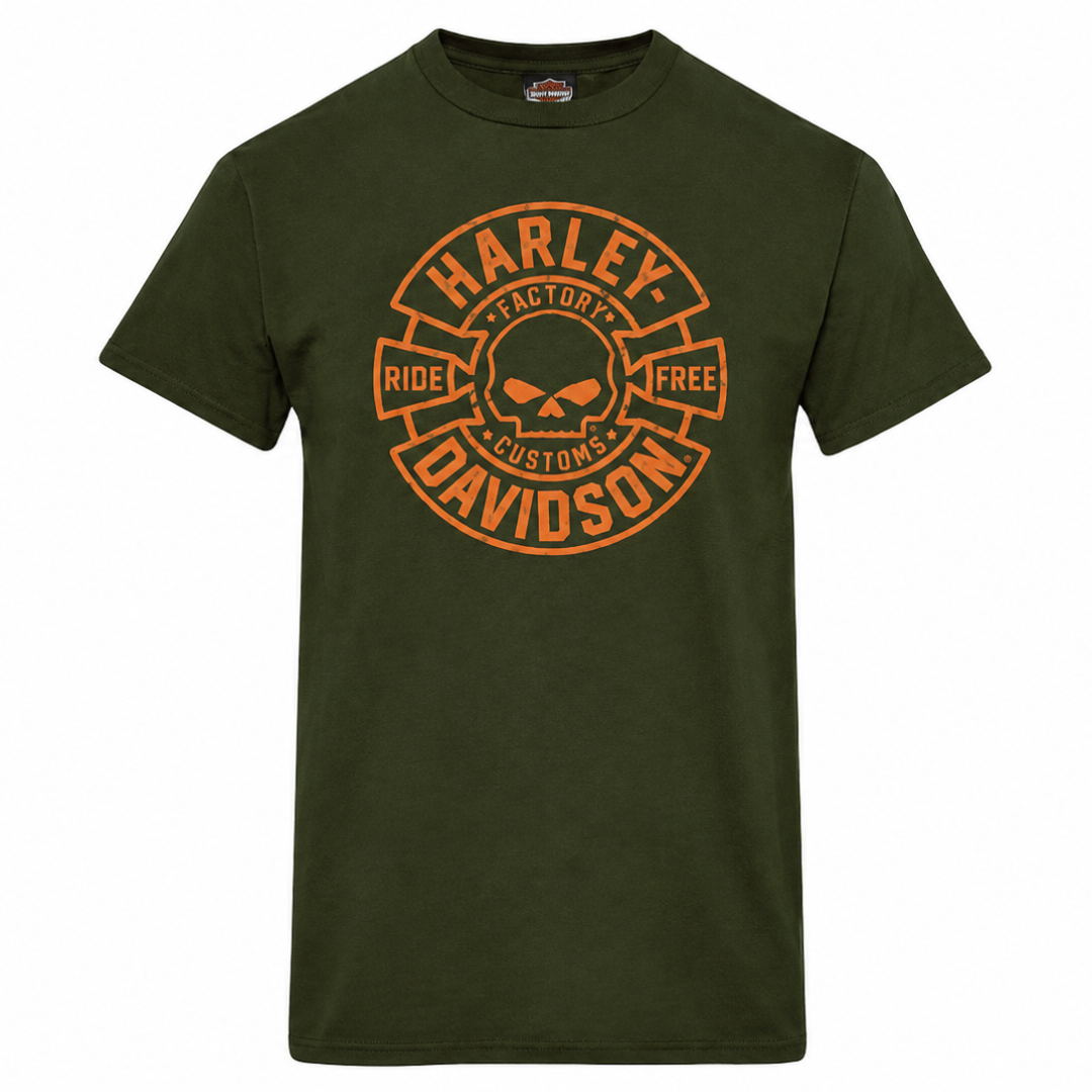 Harley-Davidson Men's Arrival T-Shirt - Green