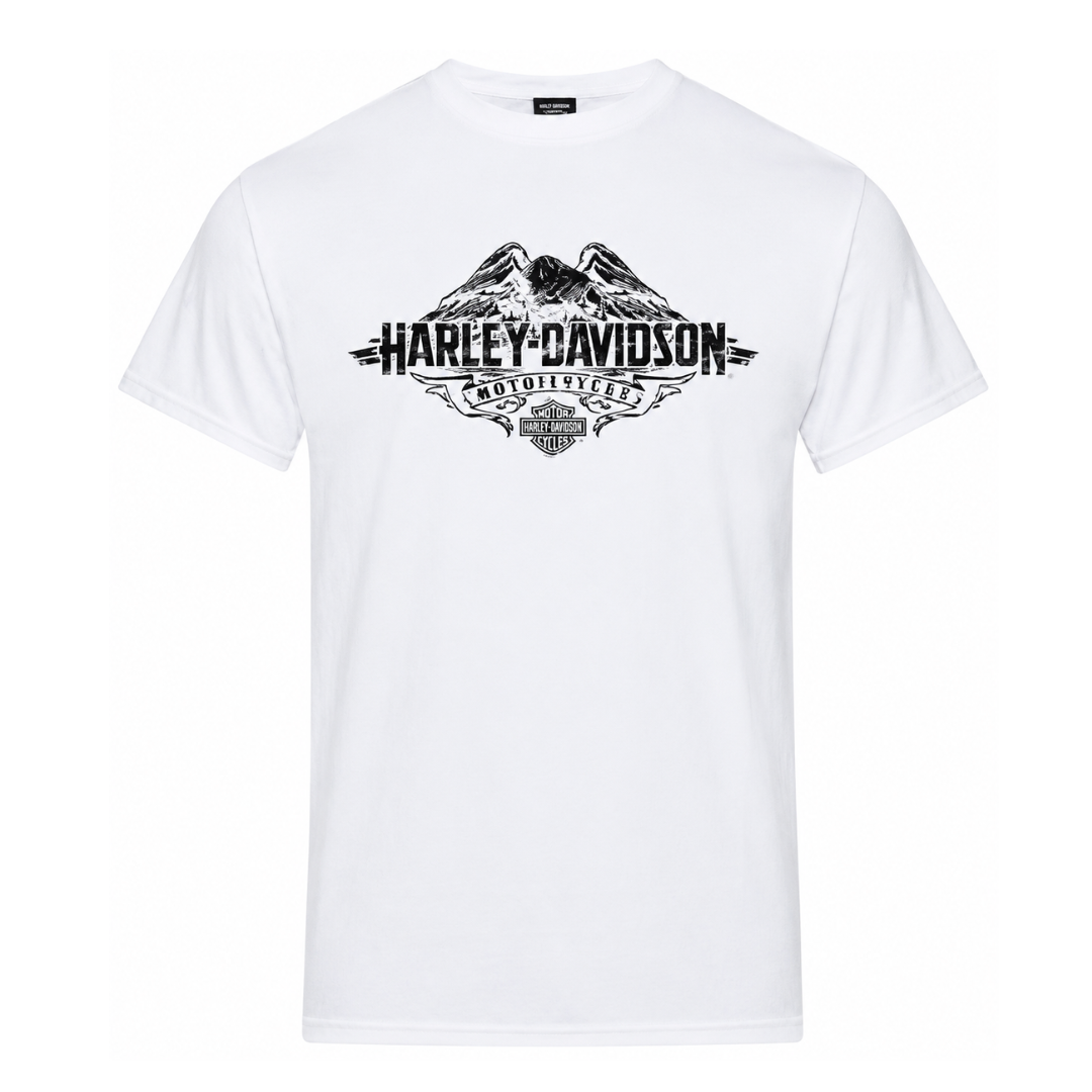 V-Twins x Harley-Davidson Men's Ascend T-Shirt - White