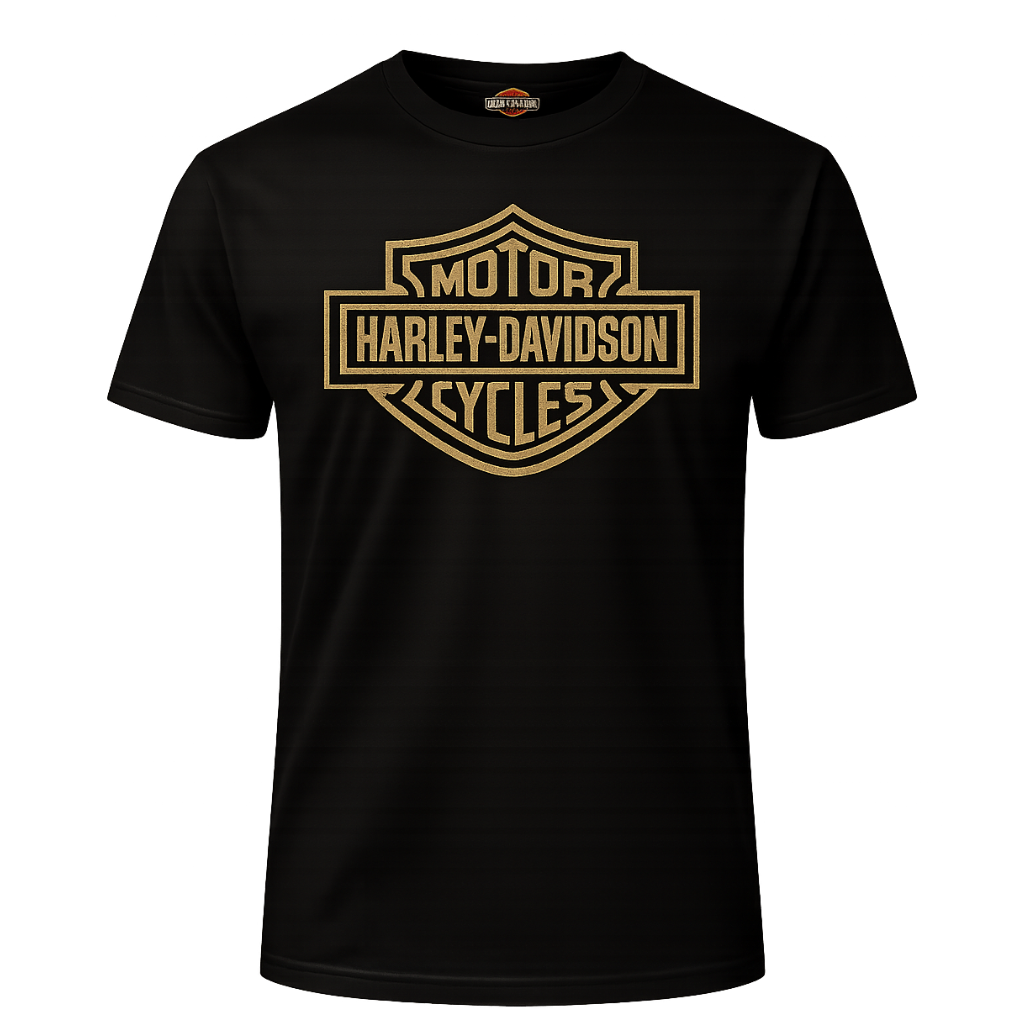 V-Twins x Harley-Davidson Gold B&S T-Shirt – V-Twins Motorcycles
