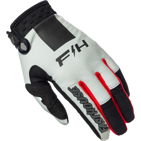 Fasthouse 2025 Elrod Storm Gloves - Fog/Black