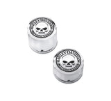 Harley-Davidson Willie G Skull Rear Axle Nut Covers