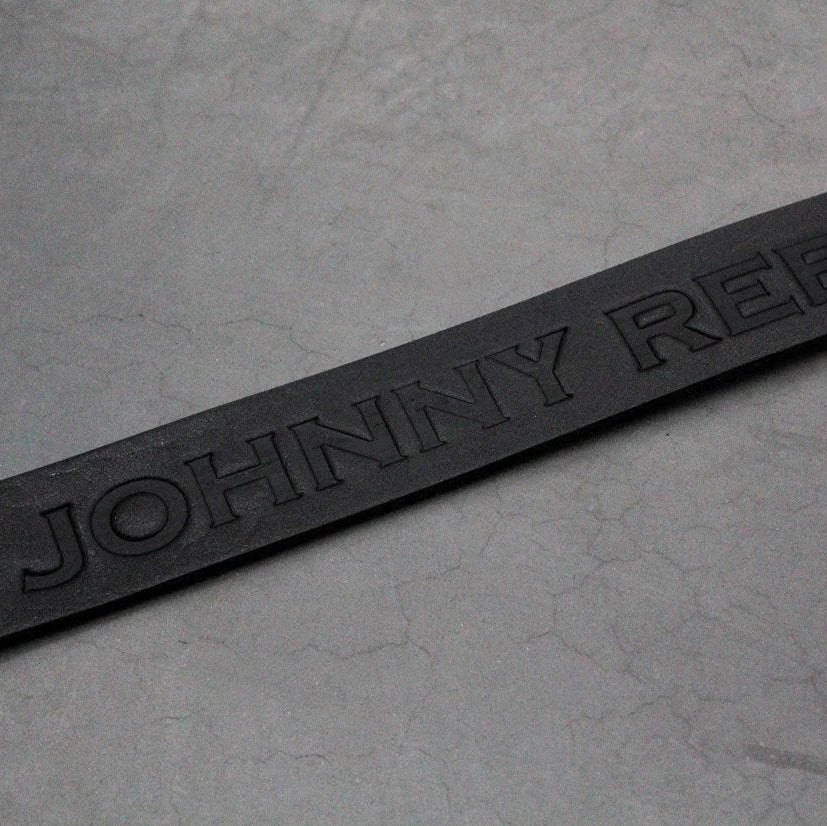 Johnny Reb Classic Leather Belt - Black