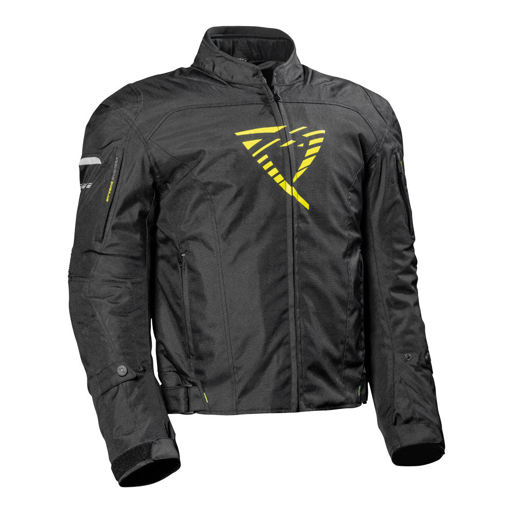 Difi Men's Ibarra Aerotex Jacket - Black/Yellow