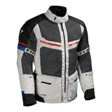 Difi Men's Corsica Aerotex Jacket - Black/Grey/Red/Blue Small