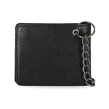 Harley-Davidson Men's Bar & Shield Core Pebble Biker Chain Bi-Fold Wallet - Black