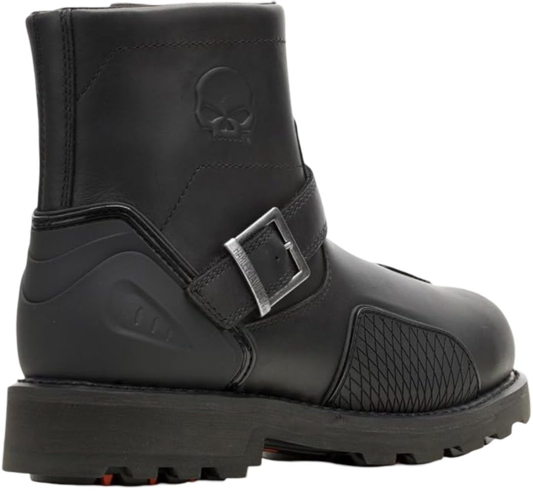 Harley-Davidson Men's Shrader Buckle Waterproof Riding Boots - Black