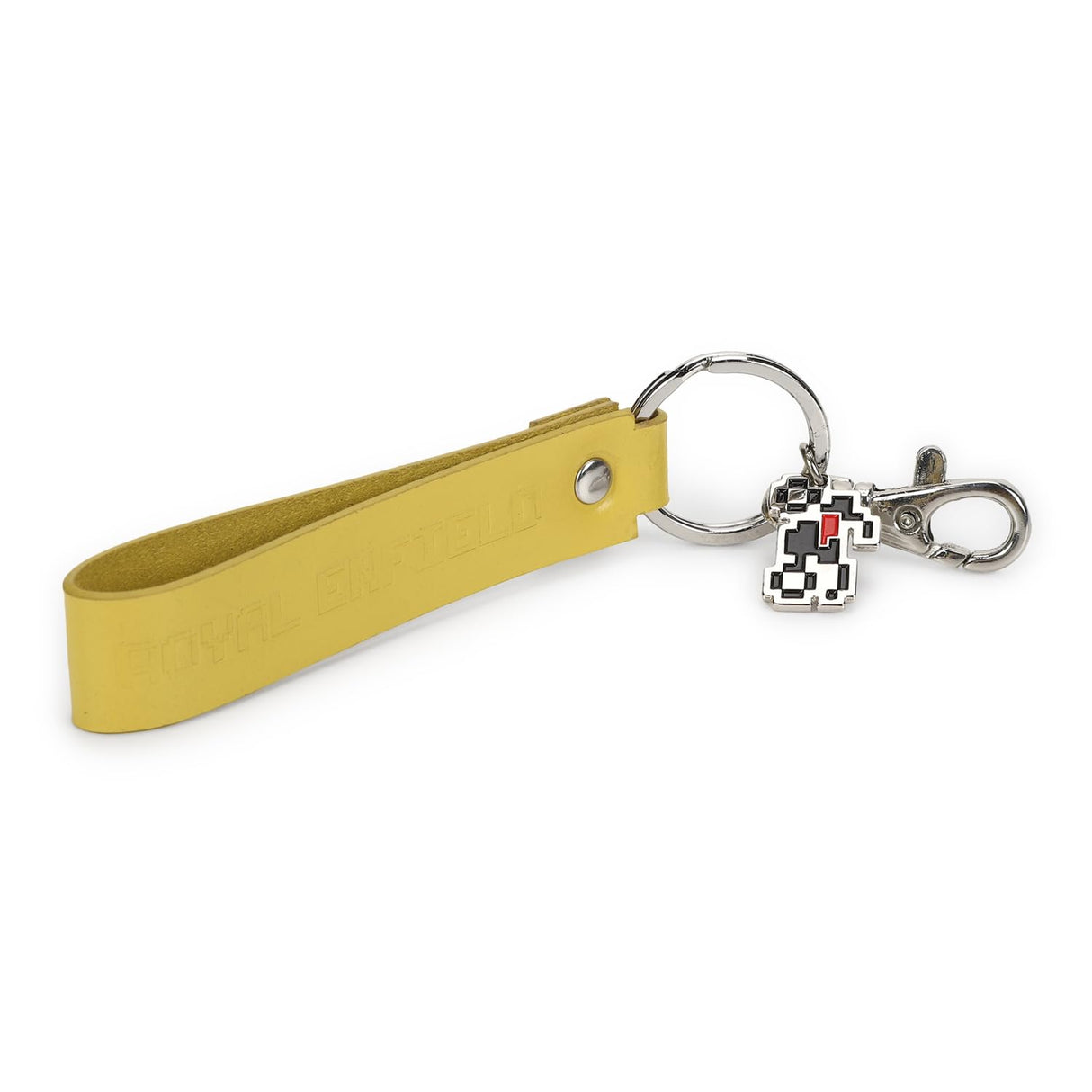 Royal Enfield Metal Charm Keychain