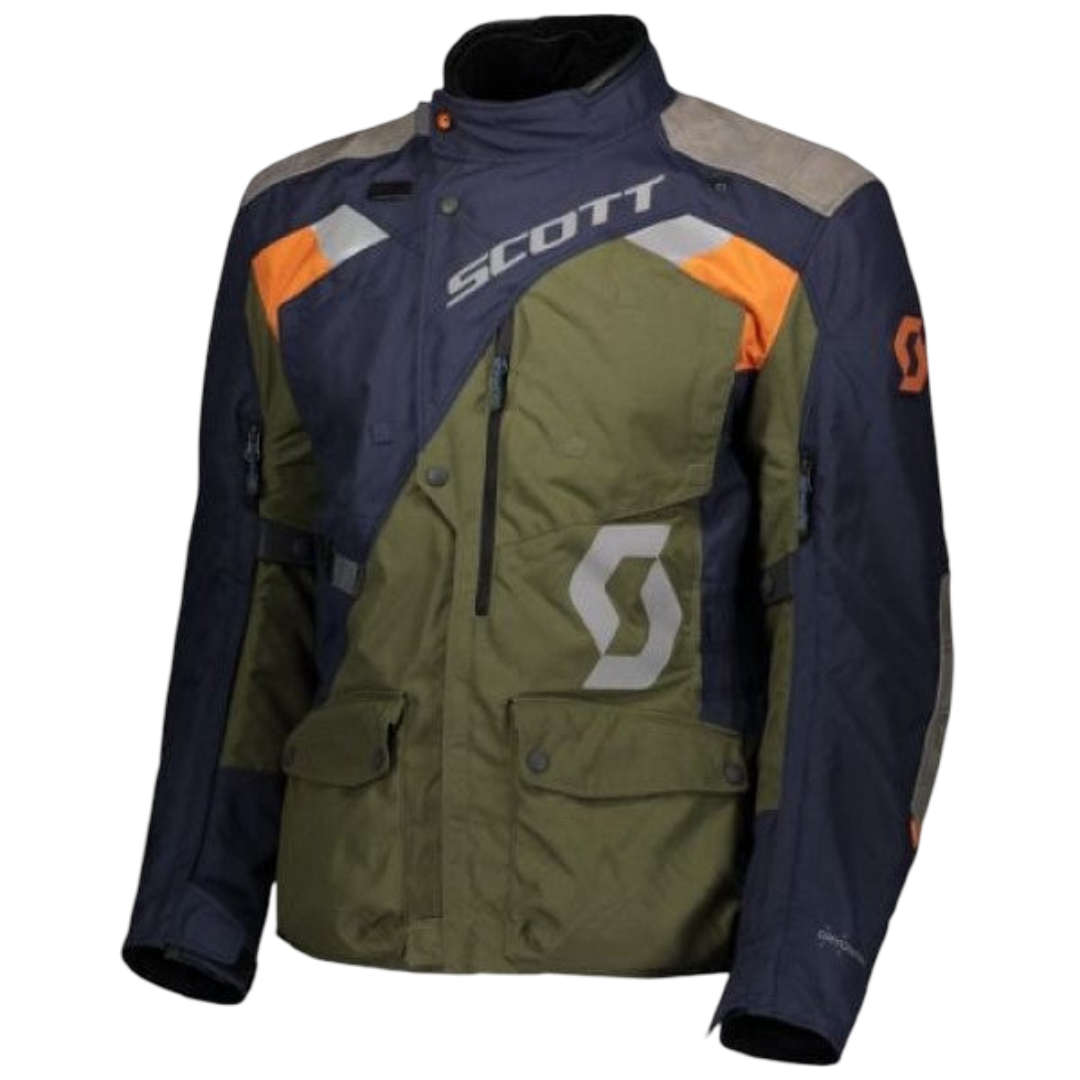 Scott Men's Dryo Jacket - Night Blue/Moss Green