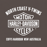 V-Twins x Harley-Davidson Men's Electric T-Shirt - Charcoal