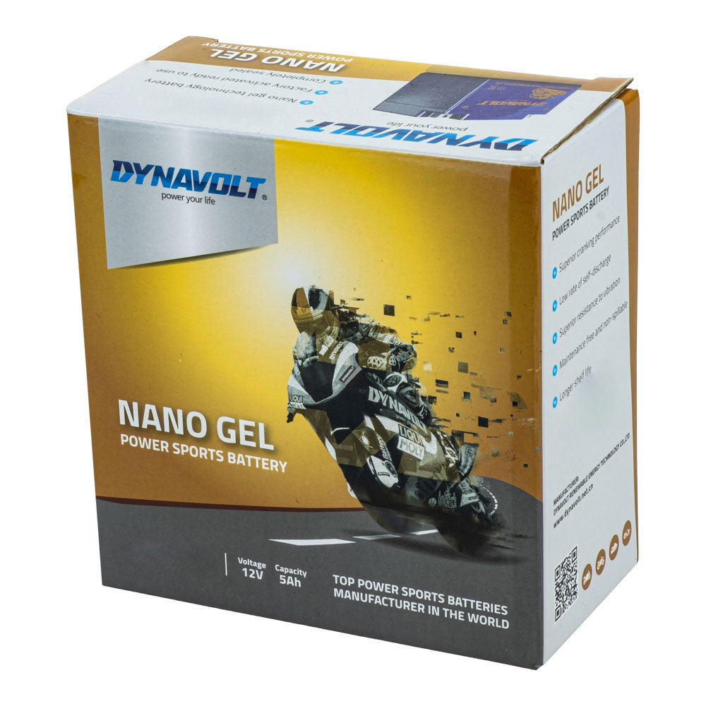 Dynavolt MG14-BS-C Battery 12V AGM Nano Gel 14Ah