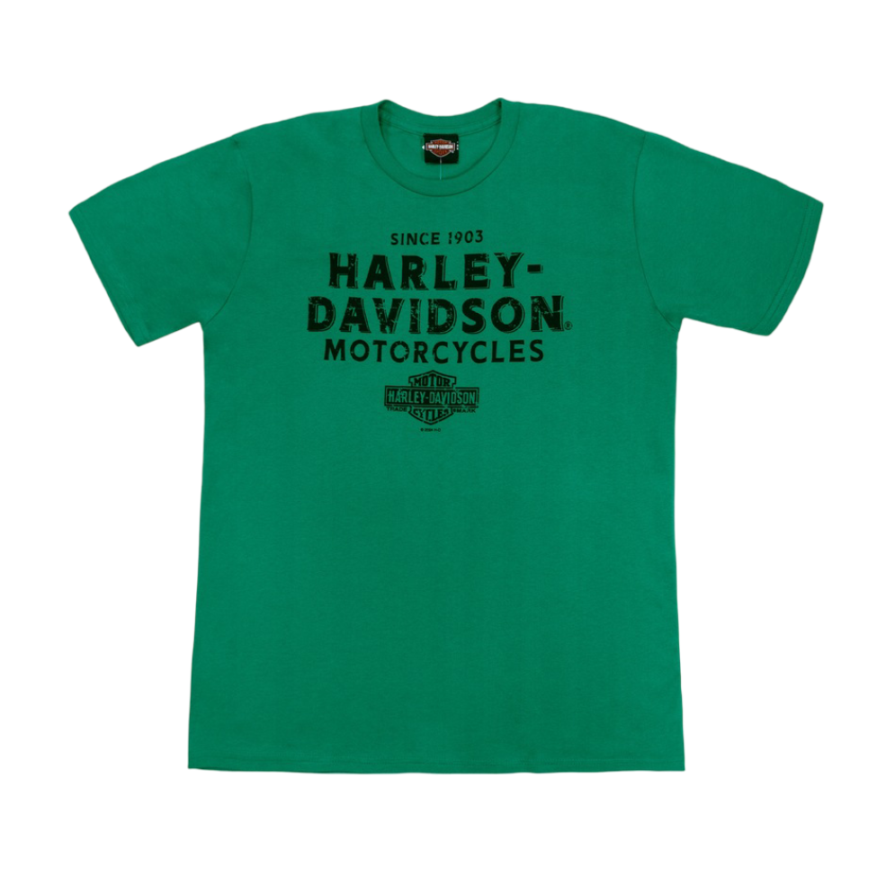 Harley-Davidson Men's More Oil T-Shirt - Kelly Green