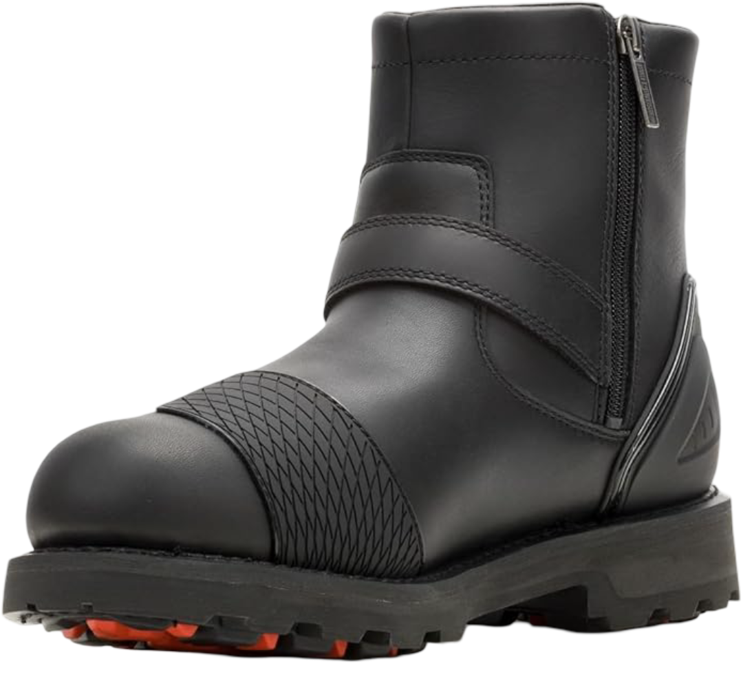 Harley-Davidson Men's Shrader Buckle Waterproof Riding Boots - Black