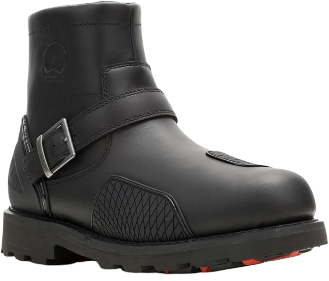 Harley-Davidson Men's Shrader Buckle Waterproof Riding Boots - Black