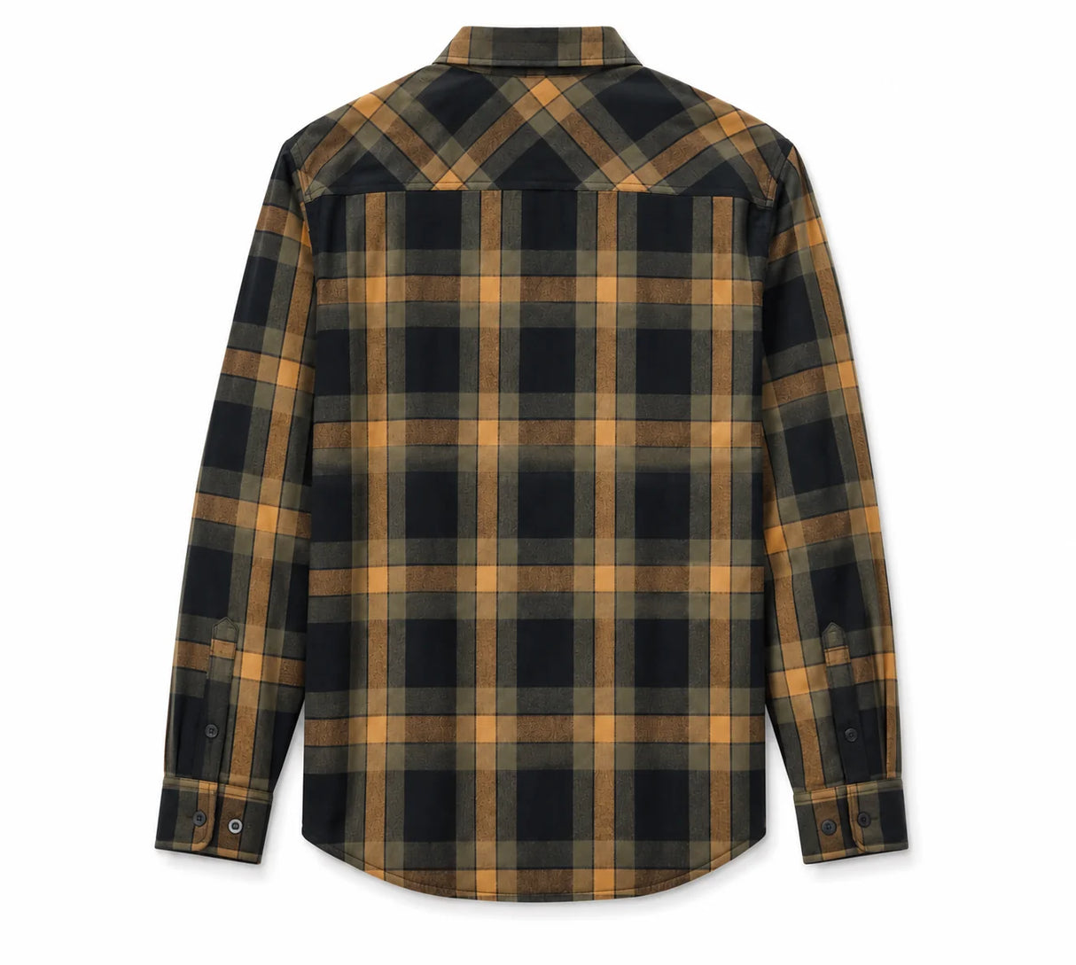 Harley-Davidson Woven Shirt - Brown/Black Plaid
