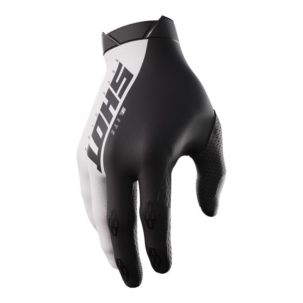 Shot Lite Gloves - Black/White
