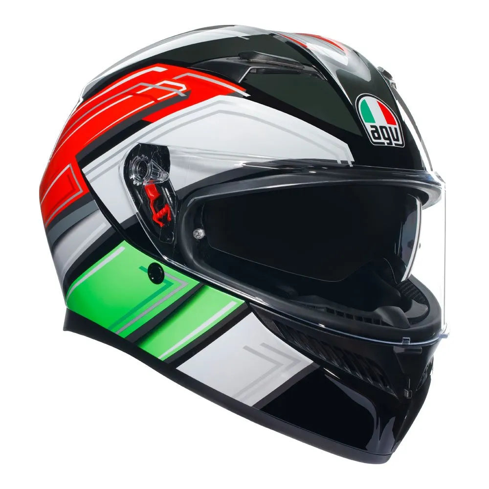 AGV K3 Wing Italy Helmet – V-Twins Motorcycles