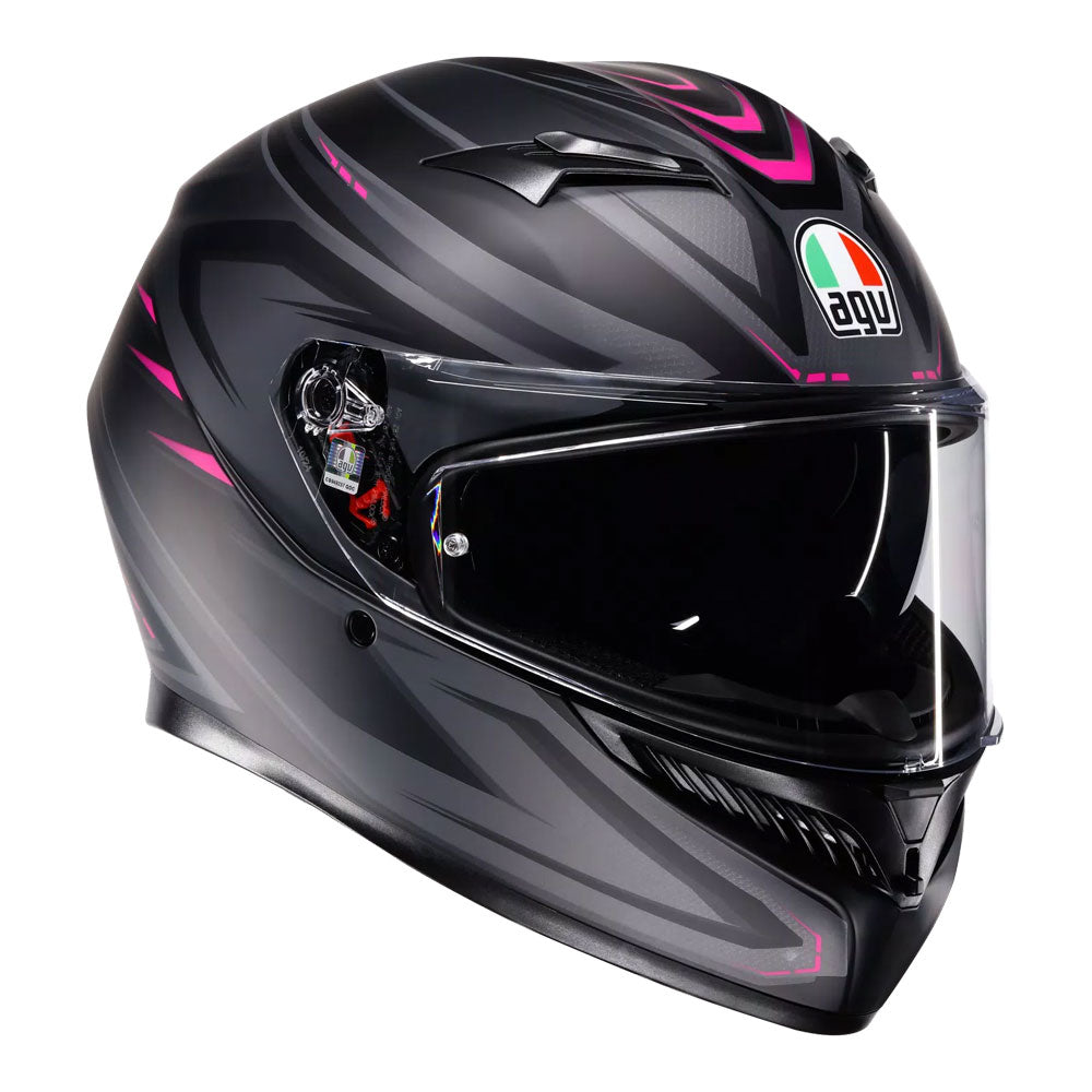 AGV K3 - Syth Matt Black/Pink S