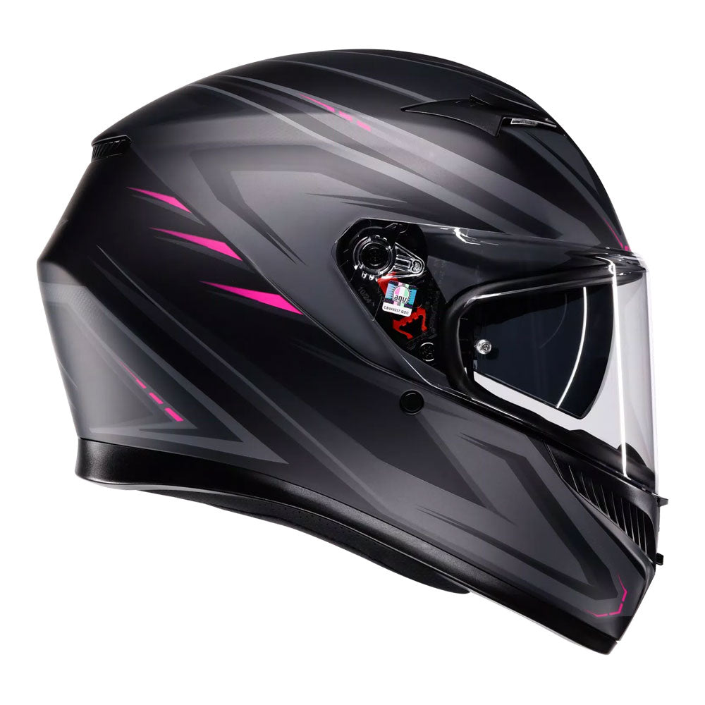 AGV K3 - Syth Matt Black/Pink S