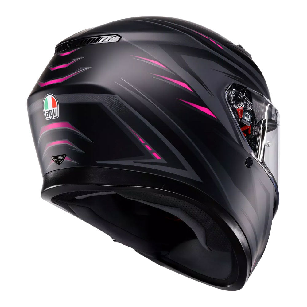 AGV K3 - Syth Matt Black/Pink S