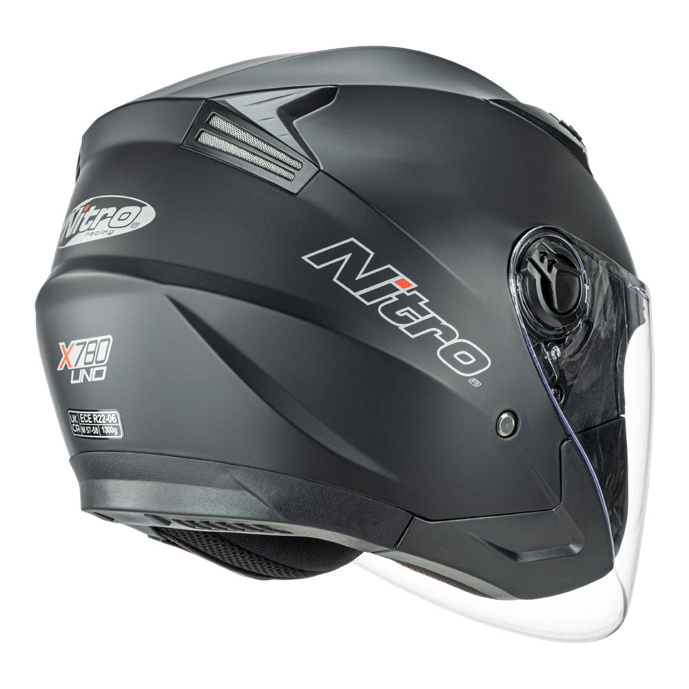 NITRO X780 Jet DVS Satin - Black