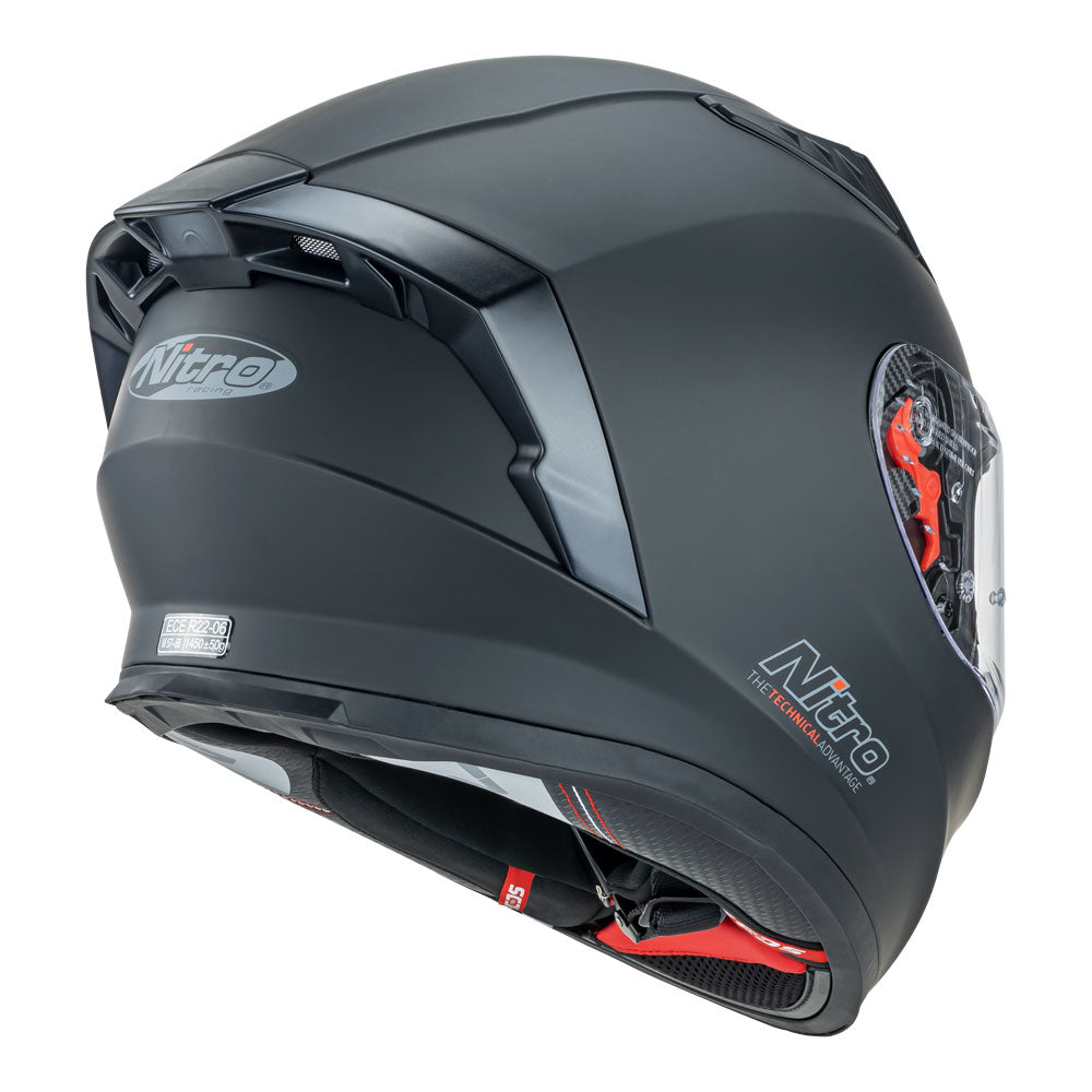 NITRO N501 DVS Helmet - Matt Black