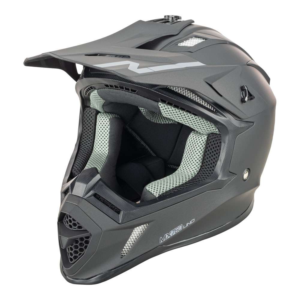 Nitro MX760 Helmet - Satin Black